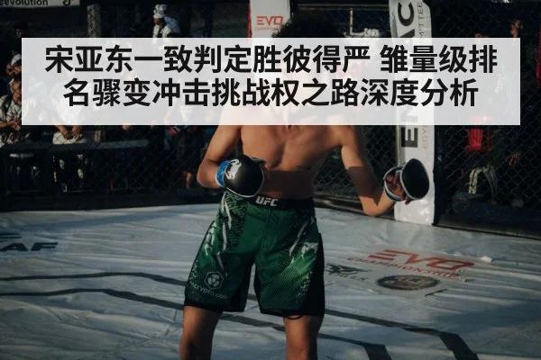 宋亚东一致判定胜彼得严 雏量级排名骤变冲击挑战权之路深度分析